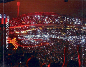 U2 vertigo tour 2005 crystal cat