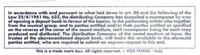 U2 war man at work declaration sheet