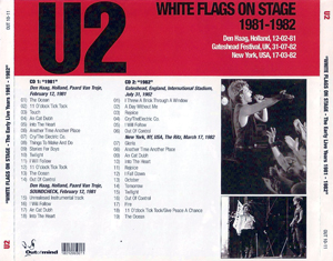 U2 white flags on stage case1