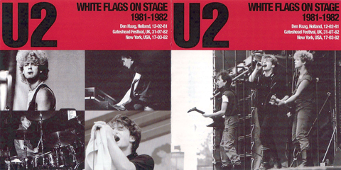 U2 white flags on stage case1