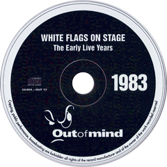 U2 white flags on stage case2