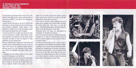 U2 white flags on stage case2