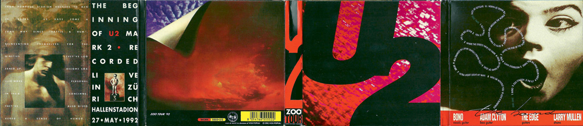 U2 Zoo Tour digisleeve