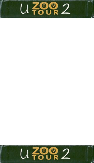 U2 zoo tv tour internal edge