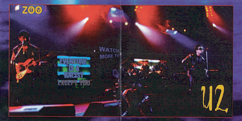 U2 zoo tv tour kiss the stone jw3