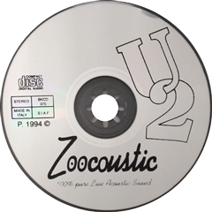 U2 zoocoustic backstage