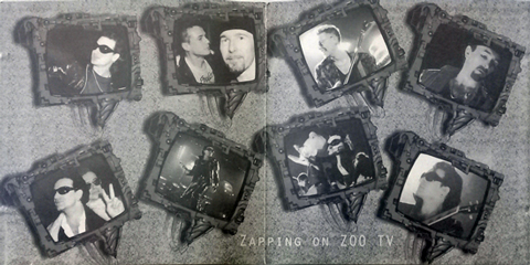 U2 zoocoustic backstage