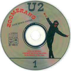 U2 zoomerang live down under