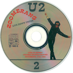 U2 zoomerang live down under