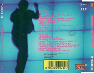 U2 zooropa down under