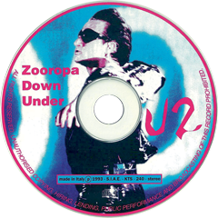 U2 zooropa down under kiss the stone