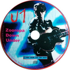 U2 zooropa down under kiss the stone
