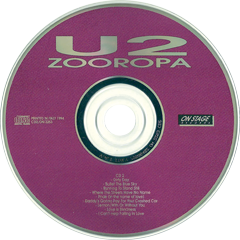 U2 zooropa on stage