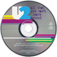 U2 all that you cant leave behind