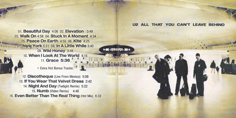 U2 all that you cant leave behind