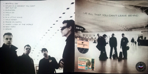 U2 all that you cant leave behind rel10