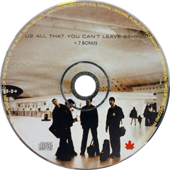 U2 all that you cant leave behind rel11