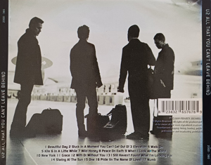 U2 all that you cant leave behind cat 2000 380