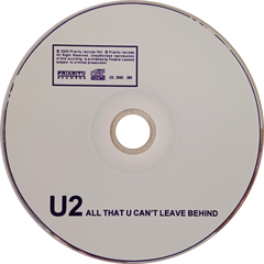 U2 all that you cant leave behind cat 2000 380