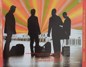 U2 all that you cant leave behind