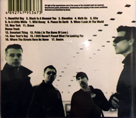 U2 all that you cant leave behind