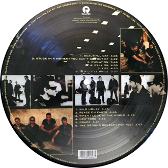U2 all that you cant leave behind side b