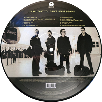 U2 all that you cant leave behind side b