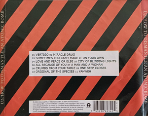 U2 how to dismantle and atomic bomb