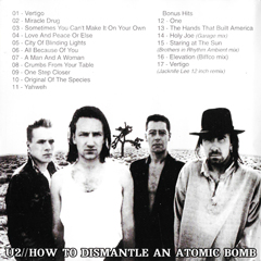 U2 how to dismantle an atomic bomb