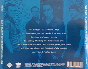 U2 how to dismantle and atomic bomb
