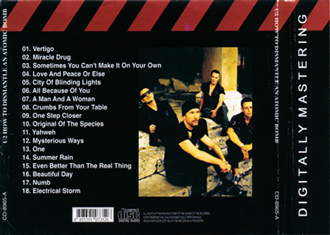 U2 how to dismantle an atomic bomb