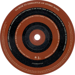U2 how to dismantle an atomic bomb label b