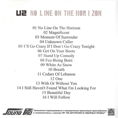 U2 no line on the horizon