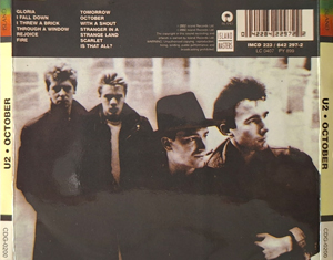 U2 october