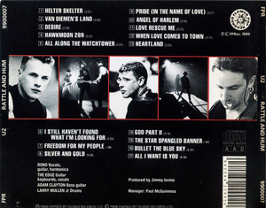 U2 rattle and hum