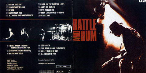 U2 rattle and hum