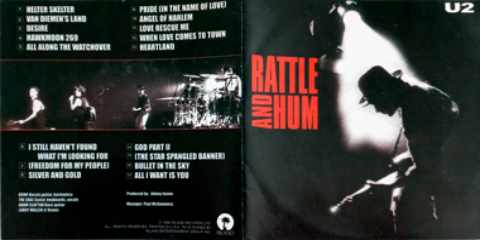 U2 rattle and hum