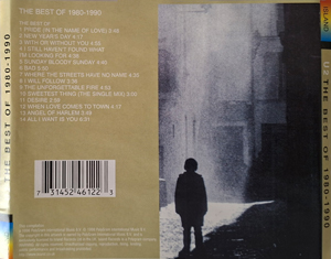 U2 the best of 1980 1990