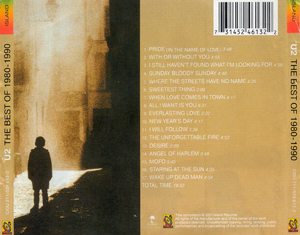 U2 the best of 1980 1990