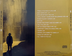 U2 the best of 1980 1990