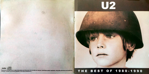 U2 The Best Of 1980-1990 & B-Sides