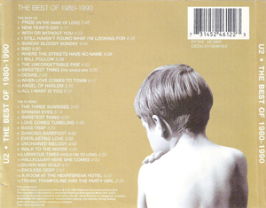 U2 the best of 1980 1990 b sides cat ciddu211