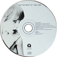 U2 the best of 1980 1990 b sides cat ciddu211