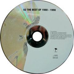 U2 the best of 1980 1990 b sides cat ciddu211