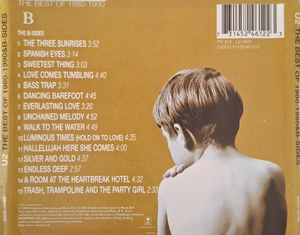 U2 the best of 1980 1990 b sides cat ciddu211