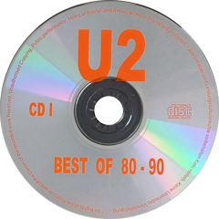 U2 The Best Of 1980-1990 & B-Sides
