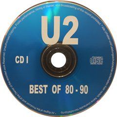 U2 The Best Of 1980-1990 & B-Sides