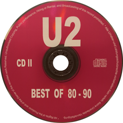 U2 The Best Of 1980-1990 & B-Sides