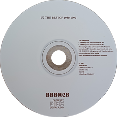 U2 The Best Of 1980-1990 & B-Sides