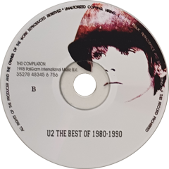 U2 The Best Of 1980-1990 & B-Sides